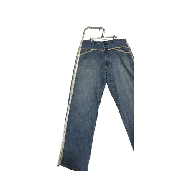 Vintage 90s Marithe Francois Girbaud Canvas Trim Jeans (PLEASE READ DESCRIPTION) - Picture 8 of 16